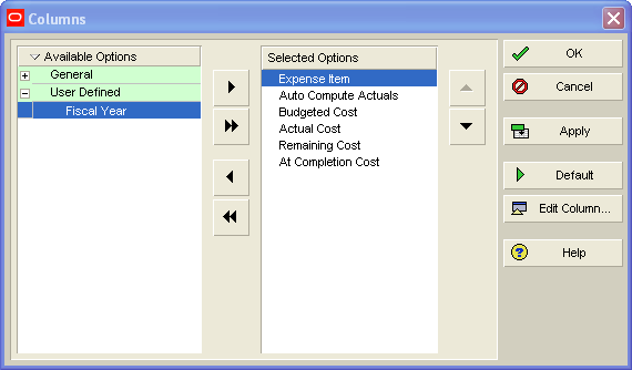 Sorting Expenses by Year