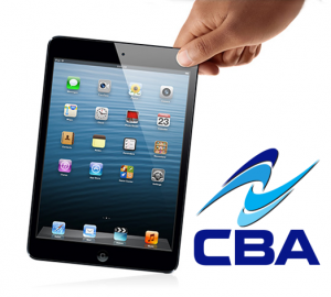 CBA picked a winner for the brand new iPad Mini drawing held at 2013 Construction CPM.